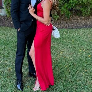 Showpo Red Maxi Dress